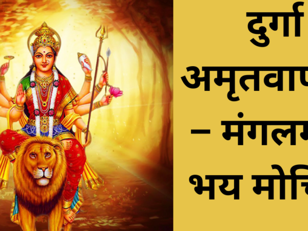 दुर्गा अमृतवाणी 3 – जगदम्बा जगतारिणी